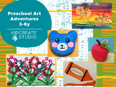 Kidcreate Studio - Aliso Viejo. Preschool Art Adventure (3-6 Years)