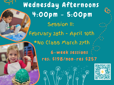 Wednesday Miami Shores After-School Art Class (5-9 years) 